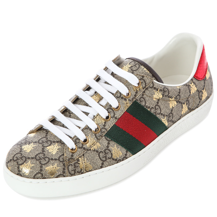 GUCCISide Stripe Panel Patterned Low 